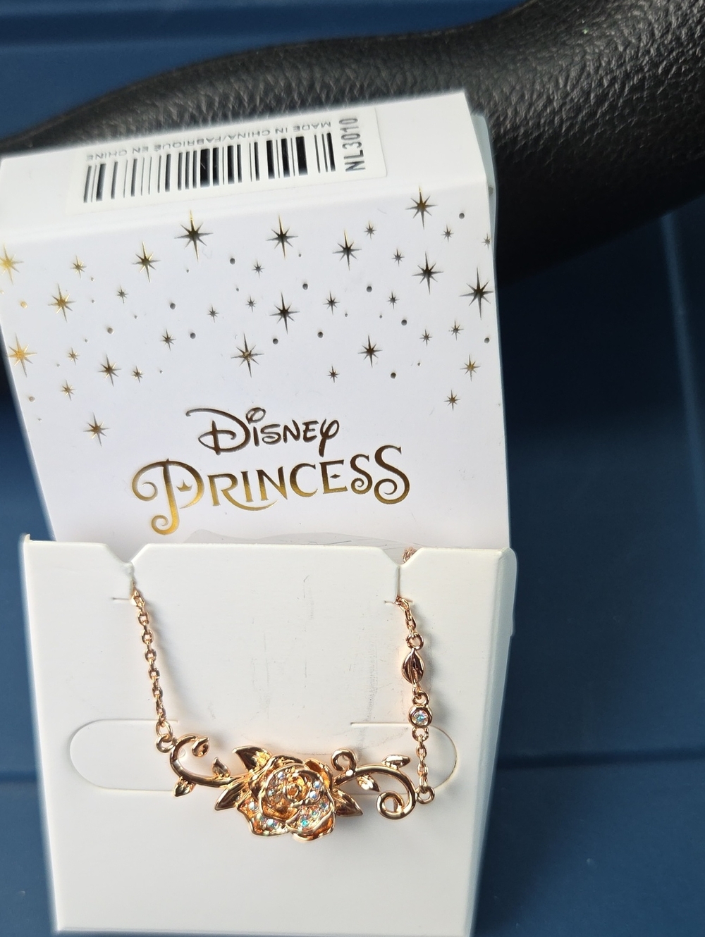 Origami Owl Rose Gold Disney Belle's Roses Necklace - NL3010